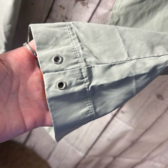 Vintage Levi’s Silvertab Y2K Data Nylon Polyester Green Cargo Pants  Size M X 32 - Picture 5 of 11